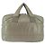 CHANEL Borsa Tote Cocoon Nylon Grigio Argento CC Auth BA5928 Marrone - vista 3