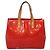 LOUIS VUITTON Monogram Vernis Reade PM Borsa a Mano Rossa M91088 LV Auth 141534 Rosso - vista 2