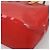 LOUIS VUITTON Monogram Vernis Reade PM Borsa a Mano Rossa M91088 LV Auth 141534 Rosso - vista 9
