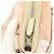 Borsa a Spalla GG Canvas Sherry Line Gucci Rosa Argento Kaki 145809 Auth 141421 Cachi - vista 16