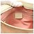 Borsa a Spalla GG Canvas Sherry Line Gucci Rosa Argento Kaki 145809 Auth 141421 Cachi - vista 18