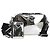 PRADA Borsa a Spalla in Pelle Argento 2VH070 Auth 142285M