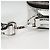 PRADA Borsa a Spalla in Pelle Argento 2VH070 Auth 142285M - vista 18