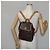 Céline CELINE Macadam Canvas Backpack PVC Leather Brown Gold Auth ep10632 Golden - view 24