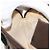 Gucci Borsa GG Supreme Web Sherry Line in PVC beige e oro 904 02 047 Auth 142653 D'oro - vista 21