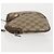 Gucci Borsa GG Supreme Web Sherry Line in PVC beige e oro 904 02 047 Auth 142653 D'oro - vista 6