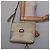 Burberry Borsa a Spalla in Tela Beige Auth BA5950 - vista 20