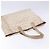 CHANEL Nova linha de viagem Bolsa de mão em nylon bege prata CC Auth 141486 - vista 6