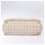 CHANEL Nova linha de viagem Bolsa de mão em nylon bege prata CC Auth 141486 - vista 9