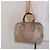 Céline Borsa a mano CELINE in pelle beige dorata Auth 141898 D'oro - vista 23