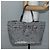 Borsa Tote Vala in Paillettes Argento Auth 142446 di Salvatore Ferragamo - vista 22