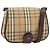 Autre Marque Borsa a Spalla Burberrys Nova Check in Tela Beige Oro Auth bs29444 D'oro