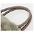 Borsa a mano Vala in pelle beige e oro Auth BA5832 di Salvatore Ferragamo D'oro - vista 8