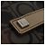 Salvatore Ferragamo Borsa a Spalla Gancini in Vinile Marrone Argento Auth 135345 - vista 14