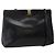 Borsa a Spalla Vala in Pelle Nera e Oro Auth BA6076 di Salvatore Ferragamo Nero D'oro