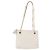 BALLY Borsa a Spalla a Catena in Pelle Bianca e Oro Auth BA5895 Bianco D'oro