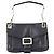 Roger Vivier Bolso de hombro de cuero negro
