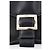 Roger Vivier Bolso de hombro de cuero negro - vista 2