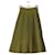 Autre Marque Khaki cotton skirt  ref.2521247