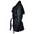 Schwarze gesteppte Lederjacke von Chanel 2006 - Ansicht 2