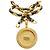 Collana choker in strass vintage Chanel D'oro - vista 3
