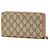 Portafoglio lungo con zip Gucci GG Marmont Beige - vista 2