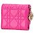 Cartera Lady Lotus Cannage de Christian Dior Rosa - vista 2