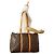 Borsa Boston/spalla Flanery 45 Monogramma Louis Vuitton Marrone - vista 13