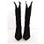 Anine Bing Botas de ante negras - vista 2