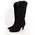 Anine Bing Botas de ante negras - vista 3