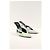 Attico Silberne Leder-High Heels - Ansicht 4