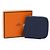 Monedero compacto mini de piel Epsom 'Azap Silk'In' de Hermès Azul - vista 5