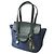 Autre Marque Borsa tote ibrida in abaca e pelle TOFF&LOADSTONE Blu Blu navy