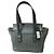 Autre Marque Bolso tote híbrido de abacá y cuero TOFF&LOADSTONE Gris Azul marino - vista 2