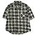 Autre Marque Gracias CHEMISETAS DE CUELLO ABIERTO A CUADROS Camisa de algodón (Limitada) Negro