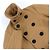 Autre Marque Cappotto in Lana Doppiopetto DSQUARED2 Beige - vista 2