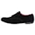 Autre Marque Black velvet lace-up shoes - size EU 40  ref.2521958