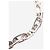 Balenciaga Collana a catena B in argento - vista 4