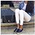 Espadrillas Chanel in pelle di agnello nera Nero - vista 14