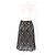 Falda de seda y encaje Chanel P64618V60643 Negro - vista 2