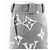 Jupe en laine et soie Monogram géant Louis Vuitton Gris - vue 13