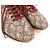Sneakers stringate Gucci Palace GG Supreme con logo in metallo Marrone - vista 8