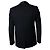 Schwarze Smokingjacke von Saint Laurent mit Satinrevers - Ansicht 3
