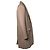 Balmain, beige wool overcoat with gold buttons - view 3