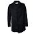 Trench coat de mezcla de algodón negro Saint Laurent 2019