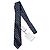 Cravatta stampata Gucci, blu navy e oro D'oro