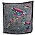 Autre Marque Misha, Graphic printed square scarf Multiple colors