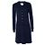 Chanel, blaues Lurex-Kleid