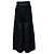 Chanel, pantalones de punto anchos negros