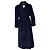 Blauer Woll-Trenchcoat von Hermès - Ansicht 2
